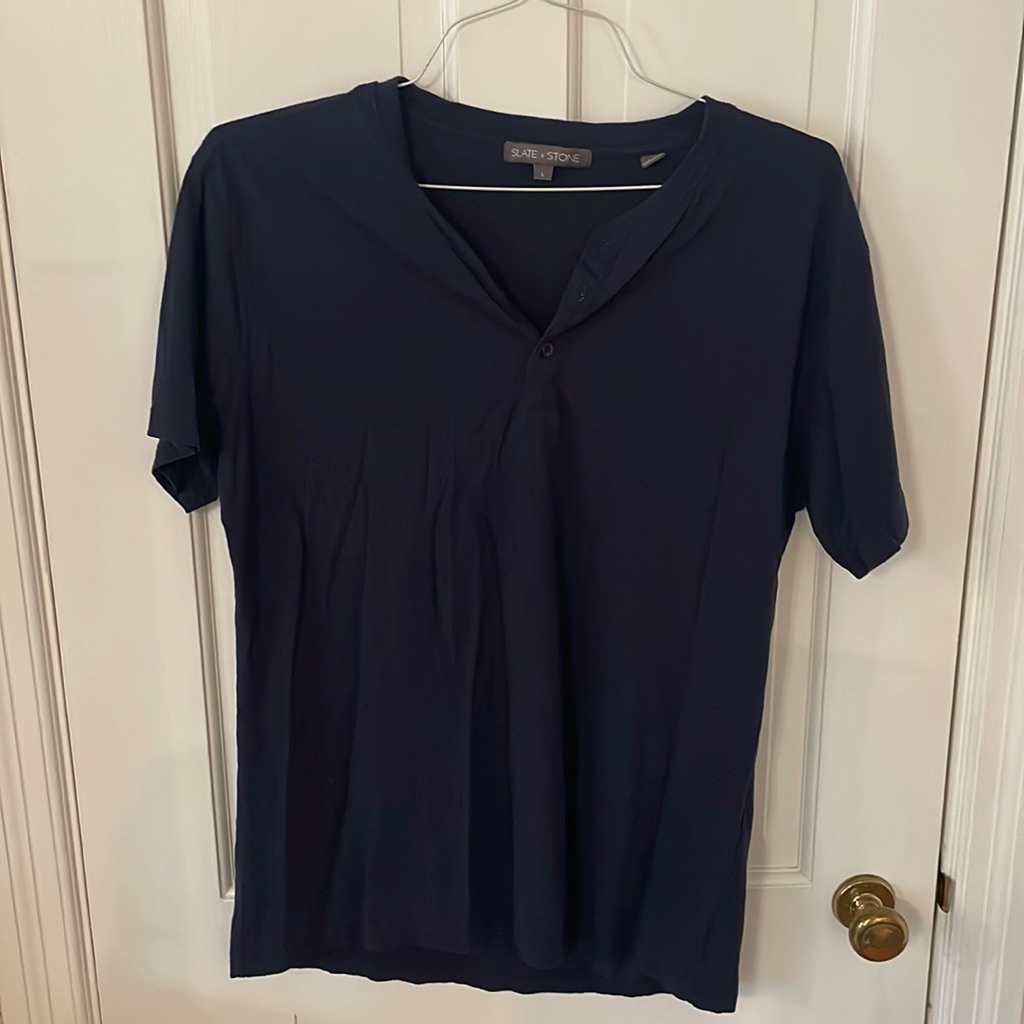 Mens Tshirt Navy Blue